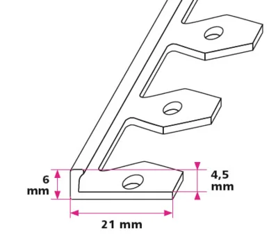 4 cm.