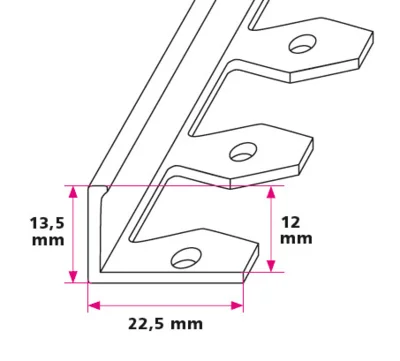 12 cm.