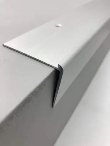 Trappeforkant til 3 mm. linoleum, stor - midthullet 