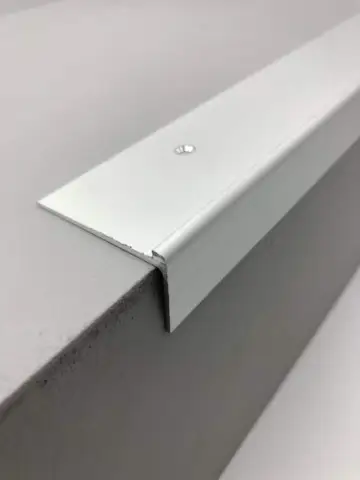 Trappeforkant til 3,2 mm. linoleum, stor - midthullet 