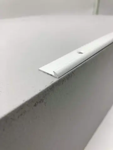 Trappeafslutning til 3 mm. linoleum - midthullet 
