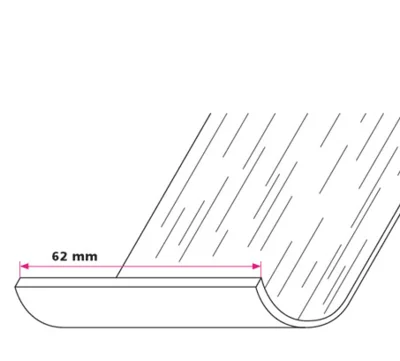62 mm.