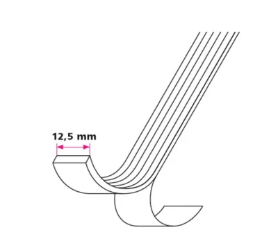12,5 mm.