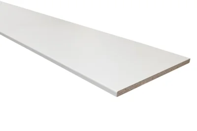 Laminatbordplade Professionel, Hvid 