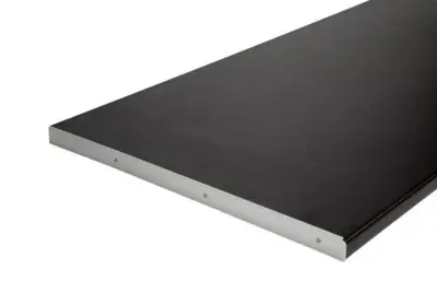 Afslutningsliste i aluminium