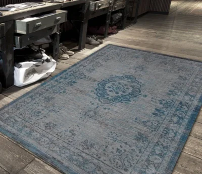 Grey Turquoise 8255