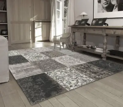 Vintage - Multi, Black & White 