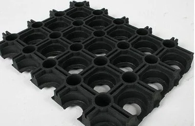 Ringmåtte Naturgummi Sort 23 mm. 