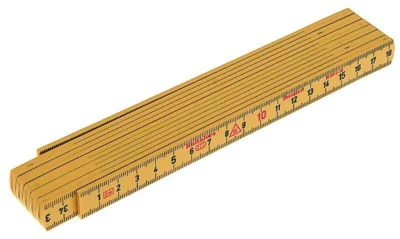 Hultafors, Tommestok i plast på 2 meter. 