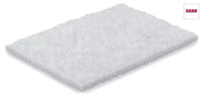 Fiber pad hvid