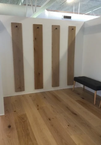 FloorMaster Herregårdsplank - Eg creme mat lak 260 mm. - UDSOLGT TIL UGE 35.