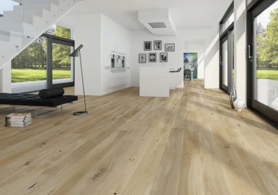 Moland Burghley Wideplank - Eg trend hvid matlak, pavé 
