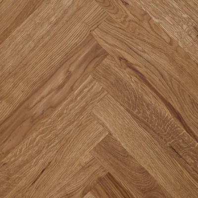 Sildebensparket Eg Rustik med knaster 16x68x408 mm. - RESTSALG