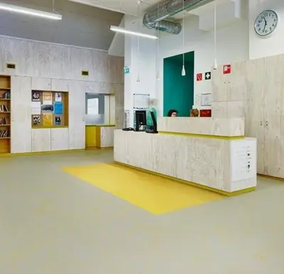 Marmoleum  Concrete - Yellow Shimmer