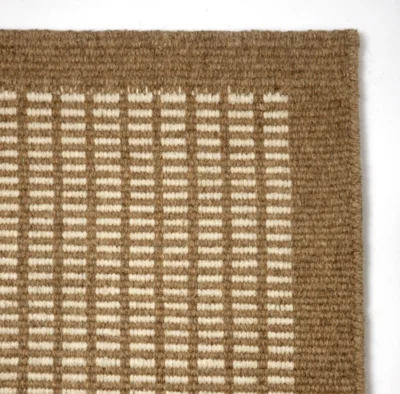 C. Olesen tæpper - Luxor - Dark-Beige/White 
