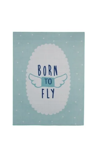 AW Mood Børnetæppe - Born To Fly - RESTSALG -