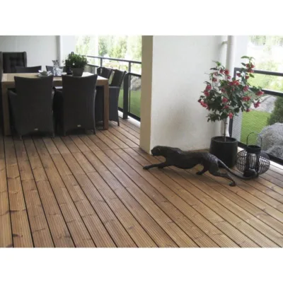 Bergsten Thermo Deck terrassebrædder 26x117 mm. RILLET - RESTPARTI 