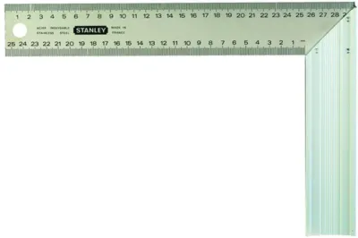 Ansatsvinkel 250 x 140 mm.