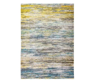 Sari, Sari Blue Yellow Mix 