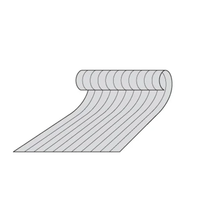 0,6 mm bambusfinér - Side pressed, Caramel - RESTSALG
