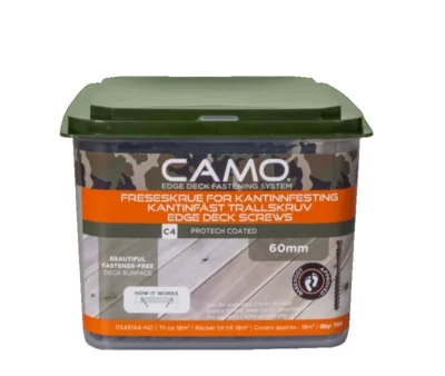 CAMO 4,2x60 mm. Terrasseskruer Protech - 700 stk.