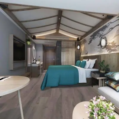 Vinyl LVT Looselay Planke, Mørk natur 8273 