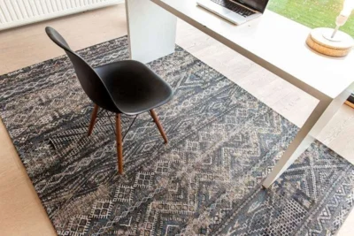 Antiquarian - Kilim, Black Rabat 