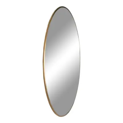 Jersey, spejl messing look Ø100 cm. - UDSOLGT TIL UGE 33.