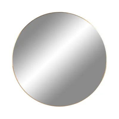 Jersey, spejl messing look Ø60 cm. - UDSOLGT TIL UGE 32.