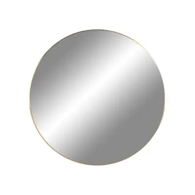 Jersey, spejl messing look Ø40 cm. - UDSOLGT TIL UGE 33.