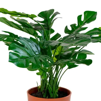 Kunstig Monstera plante, 45 cm.