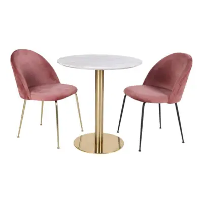 Spisebord Bolzano, Rundt Ø90 cm.
