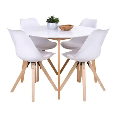 Spisebord Vojens, Rundt Ø105 cm.