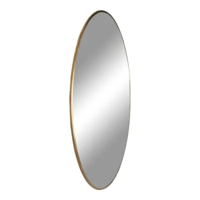 Jersey, spejl messing look Ø80 cm.