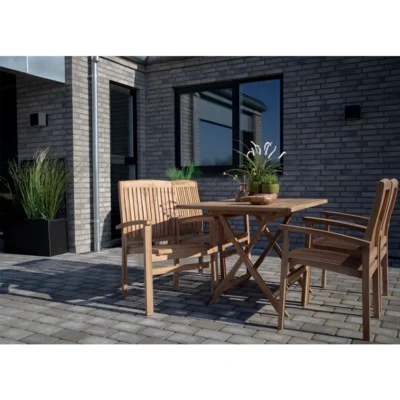 Oviedo Teak Spisebord til haven