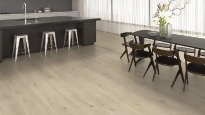 Haro laminatgulv, Gran Via Aqua - Eg Contura, Stengrå