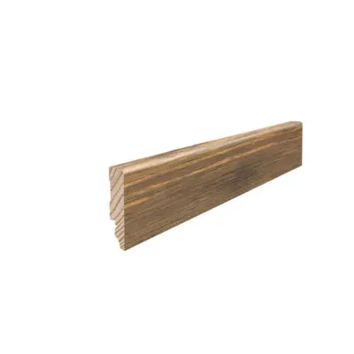 Fodpanel til parkettmanufaktur, 16 x 58 mm. naturoliebehandlet