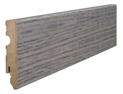Fodpanel til Laminatgulv, 15 x 80 mm.