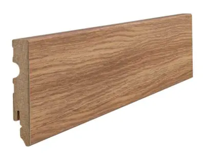 Fodpanel til Laminatgulv, 15 x 80 mm.