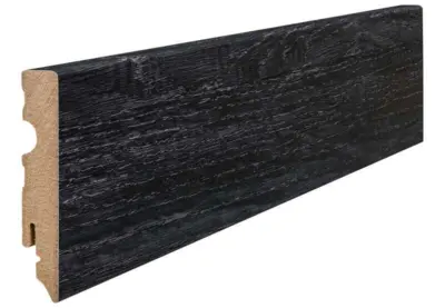 Fodpanel til Laminatgulv, 15 x 80 mm.