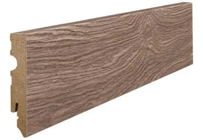 Fodpanel til Laminatgulv, 15 x 80 mm.