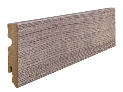 Fodpanel til Laminatgulv, 15 x 80 mm.