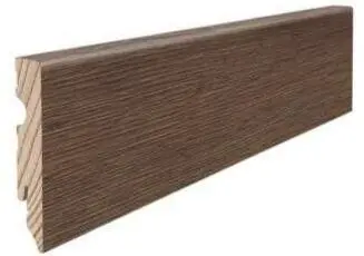 Fodpanel til Laminatgulv, 15 x 80 mm. (vandresistente)