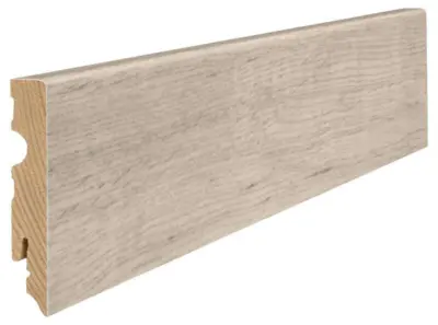 Fodpanel til Laminatgulv, 15 x 80 mm. (vandresistente)