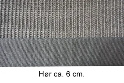 Udendørs tæppe på mål - Baltrum, Stål 
