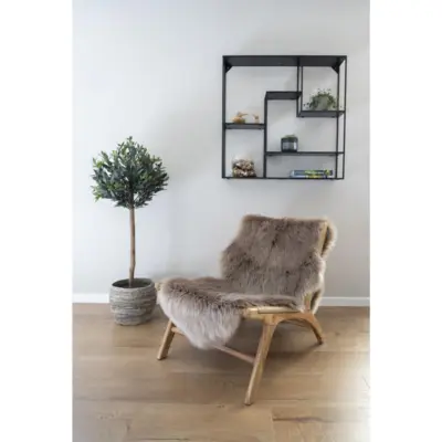Lammeskind, imiteret mushroom 60x180 cm.