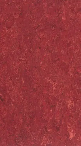 DLW Marmorette linoleum, Lobster red 