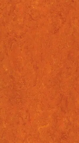 DLW Marmorette linoleum, Mandarin Orange 