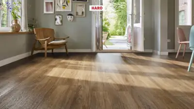 Haro laminatgulv, Gran Via Aqua - Eg Eleganza, Røget