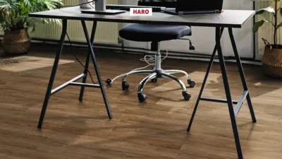 Haro laminatgulv, Gran Via Aqua - Eg Eleganza, Røget